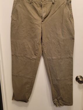 Banana Republic Olive Utility Chino Pants